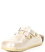 Color:Graceful Pearl White - Image 4 - Girls' Kay Clogs (Youth)
