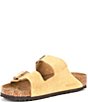 Color:Cream Latte - Image 4 - Men's Arizona Suede Sandals