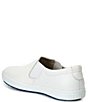 Color:White - Image 3 - Women's QO400 Leather Professional Slip-On Sneakers
