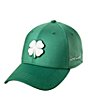 Color:Kelly Green - Image 1 - Premium Clover 58 FlexFit Trucker Hat