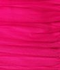 Color:Hot Pink - Image 4 - Strapless Mesh Ruched Ruffle Trim Mermaid Gown
