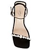 Color:Black - Image 4 - Blue by Betsey Johnson Jacy Pearl Heel Dress Sandals