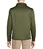 Color:Olive Heather - Image 2 - Blue Label Quilted Shawl Pullover
