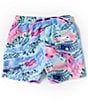 Color:Multi - Image 2 - Boardies® Little/Big Boys 2-10 Zmiya Swim Shorts