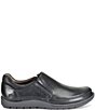 Color:Black - Image 2 - Men's Nigel Leather Slip-Ons