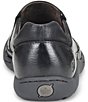 Color:Black - Image 3 - Men's Nigel Leather Slip-Ons