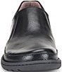 Color:Black - Image 5 - Men's Nigel Leather Slip-Ons