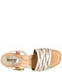 Color:Panna Cotta Gold - Image 6 - Shonie Leather Block Heel Sandals