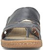 Color:Navy - Image 5 - Sorja Sport Leather Thong Sandals