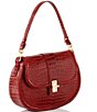 Color:Red - Image 4 - Glissandro Collection Cynthia Red Shoulder Bag