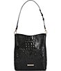 Color:Black - Image 1 - Melbourne Collection Celina Bucket Shoulder Bag