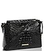 Color:Black - Image 4 - Melbourne Collection Hillary Crossbody Bag