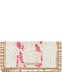 Color:Apricot Rose - Image 1 - Valentia Collection Apricot Rose Ady Wallet