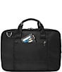 Color:Black - Image 2 - HTA RFID Medium Expandable Briefcase