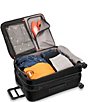 Color:Black - Image 6 - ZDX 26#double; Medium Expandable Spinner Suitcase