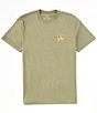 Color:Olive Surplus/Antelope/Off-White - Image 2 - Short-Sleeve Alpha Square Standard T-Shirt