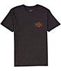 Color:Black - Image 2 - Short Sleeve Ashfield T-Shirt
