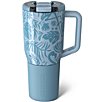 Color:Mist - Image 1 - Corcovado Print Insulated Mug with Handle, 35-oz