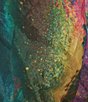 Color:Nebulosa - Image 4 - Plus Size Medina Taffeta Nebulosa Abstract Print Oversized Lantern Ankle Pull-On Coordinating Pants