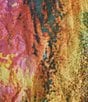 Color:Nebulosa - Image 3 - Zen Taffeta Nebulosa Abstract Print V-Neck Sleeveless Asymmetrical Hem Coordinating Wrap Vest