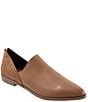 Color:Walnut - Image 1 - Beau Leather and Suede Back Zip Loafers