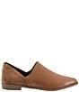 Color:Walnut - Image 2 - Beau Leather and Suede Back Zip Loafers