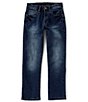 Color:Forest Blue - Image 1 - Big Boys 8-20 Driven Relax Straight Jeans
