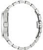 Color:Silver - Image 2 - Men's Classic Wilton Quartz Analog Stainless Steel Bracelet Watch