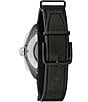 Color:Black - Image 3 - Men's Lunar Pilot Meteorite Chronograph Black Leather Strap Watch