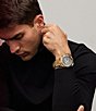 Color:Gold - Image 5 - Men's Precisionist Quartz Analog Gold Stainless Steel Bracelet Watch