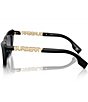 Color:Black - Image 3 - Women's 51mm Cat Eye Sunglasses