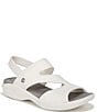 Color:White - Image 1 - Cleo Slingback Washable Strappy Sandals