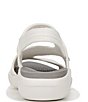 Color:White - Image 3 - Cleo Slingback Washable Strappy Sandals