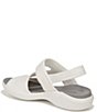Color:White - Image 4 - Cleo Slingback Washable Strappy Sandals