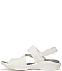 Color:White - Image 5 - Cleo Slingback Washable Strappy Sandals