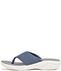 Color:Blue - Image 5 - Cruise Bright Washable Sparkly Thong Sandals