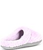 Color:Dusty Lilac - Image 2 - Terry Fold Over Slippers
