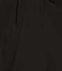 Color:Black - Image 4 - Crew Neck Ruffle Cap Sleeve Blouse