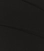 Color:Black - Image 3 - Sideburst Boat Neck Sleeveless Ruched Pencil Dress