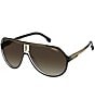 Color:Black Gold - Image 1 - Men's 1057/s Aviator Sunglasses