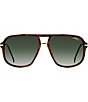 Color:Havana - Image 2 - Men's CA296S Havana Rectangle Sunglasses