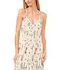 Color:New Ivory - Image 3 - Sleeveless Floral Open Back Maxi Dress