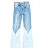 Color:Two Faced - Image 1 - Big Girls 7-16 3 Tone Flare Fit Colorblock Jean