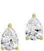 Color:Gold - Image 1 - Crystal The Flash 18K Plated Stud Earrings