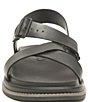 Color:Black - Image 5 - Townes Leather Sandals