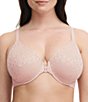 Color:Rose - Image 1 - Front Closure Molded Underwire Bra