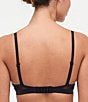 Color:Black - Image 2 - Pure Light Wire Free Molded Cup Convertible Seamless Bra