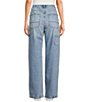Color:Medium Wash - Image 2 - Olivia Denim High Rise 5 Pocket Carpenter Jean