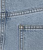 Color:Medium Wash - Image 4 - Olivia Denim High Rise 5 Pocket Carpenter Jean
