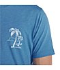 Color:Bright Blue - Image 3 - Relaxer Short Sleeve Graphic T-Shirt